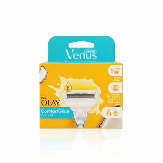 ComfortGlide with Olay Razor Blade Refills -4pcs