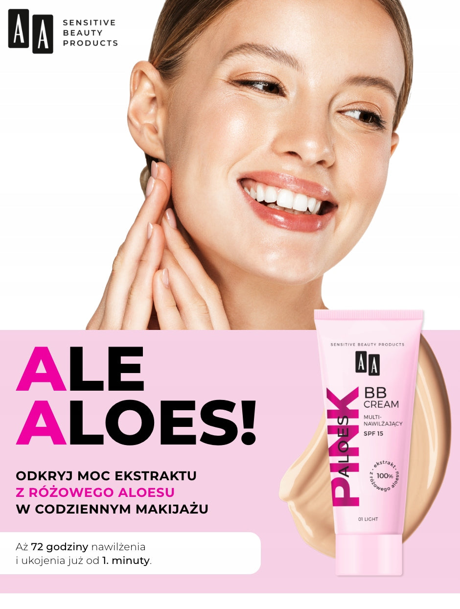 Aloes Pink Multi-Moisturizing BB Cream Medium 02 -30ml