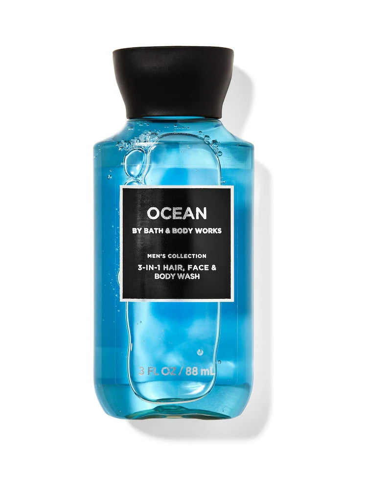 Ocean 3-in-1 Hair, Face & Body Wash - 88ml