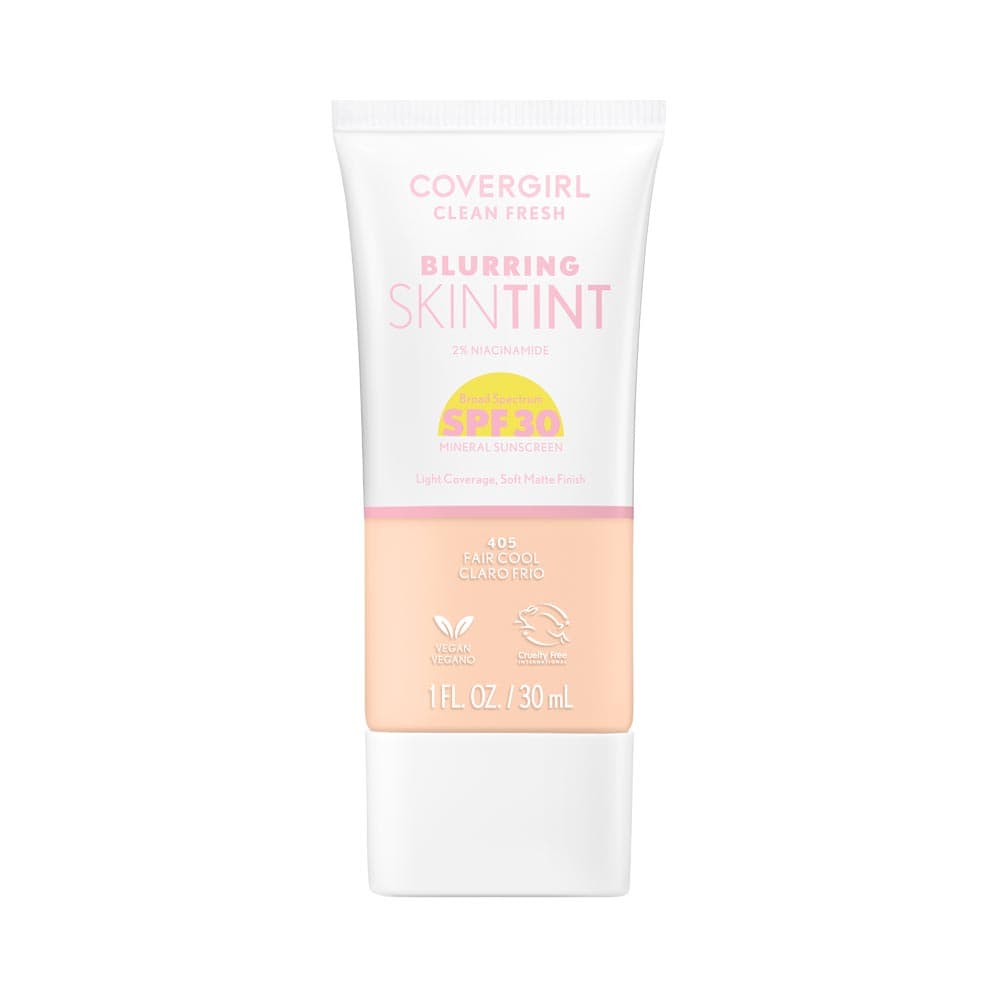 COVERGIRL Clean Fresh Blurring Skin Tint SPF 30 - 405 Fair Cool