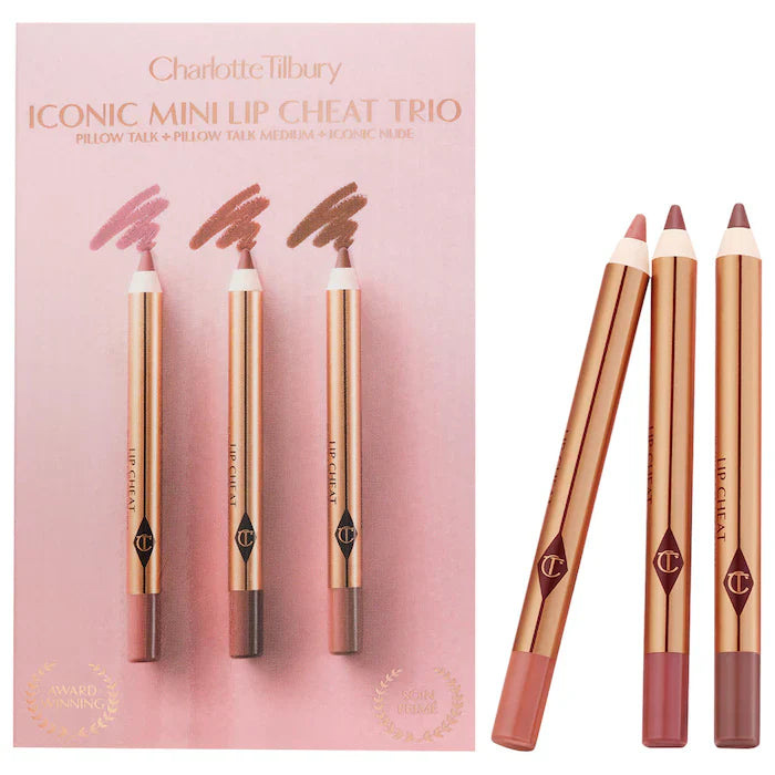 Mini Iconic Lip Cheat Lip Liner Trio -3pcs