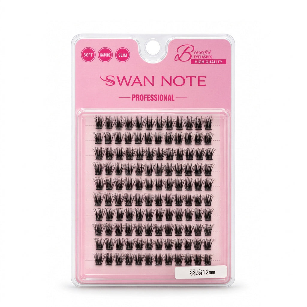 Professional Cluster Eyelashes 12mm -1pc