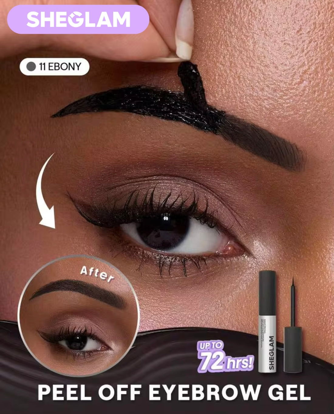 Tint Lock Tattoo Peel Off Brow Gel -5ml