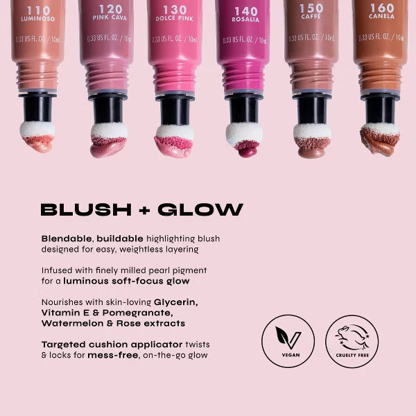 Cheek Kiss Liquid Blush + Glow -10ml