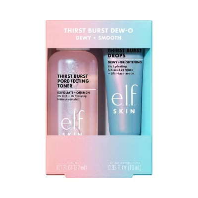 Thirst Burst Dew-O Pore-fecting Toner-32ml  & Thirst Burst Drops Mini Set-10ml -2pcs