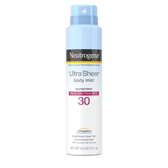Ultra Sheer Body Mist Sunscreen Spray -141g