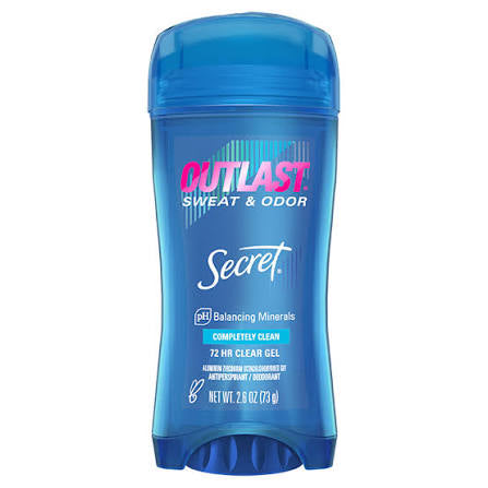 Outlast Clear Gel Antiperspirant Completely Clean -73g