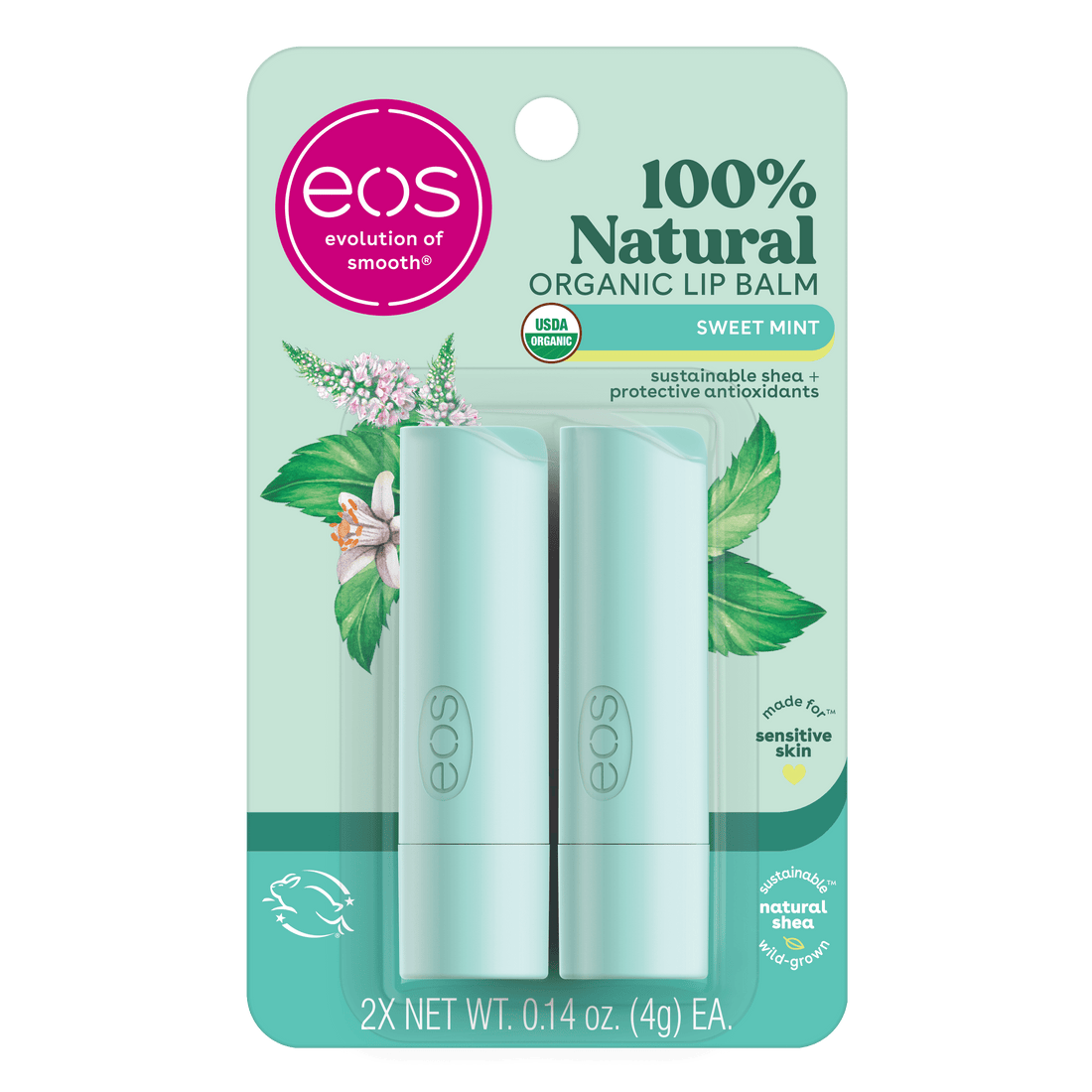 Organic Stick Lip Balm -2x4g