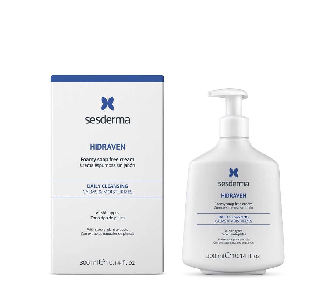 Hidraven Foamy Soap Free Cream -300ml