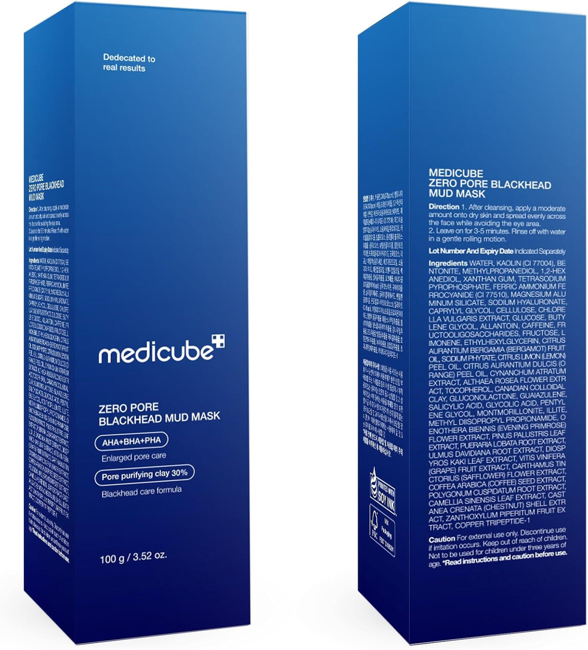 Zero Pore Blackhead Mud Mask - 100g