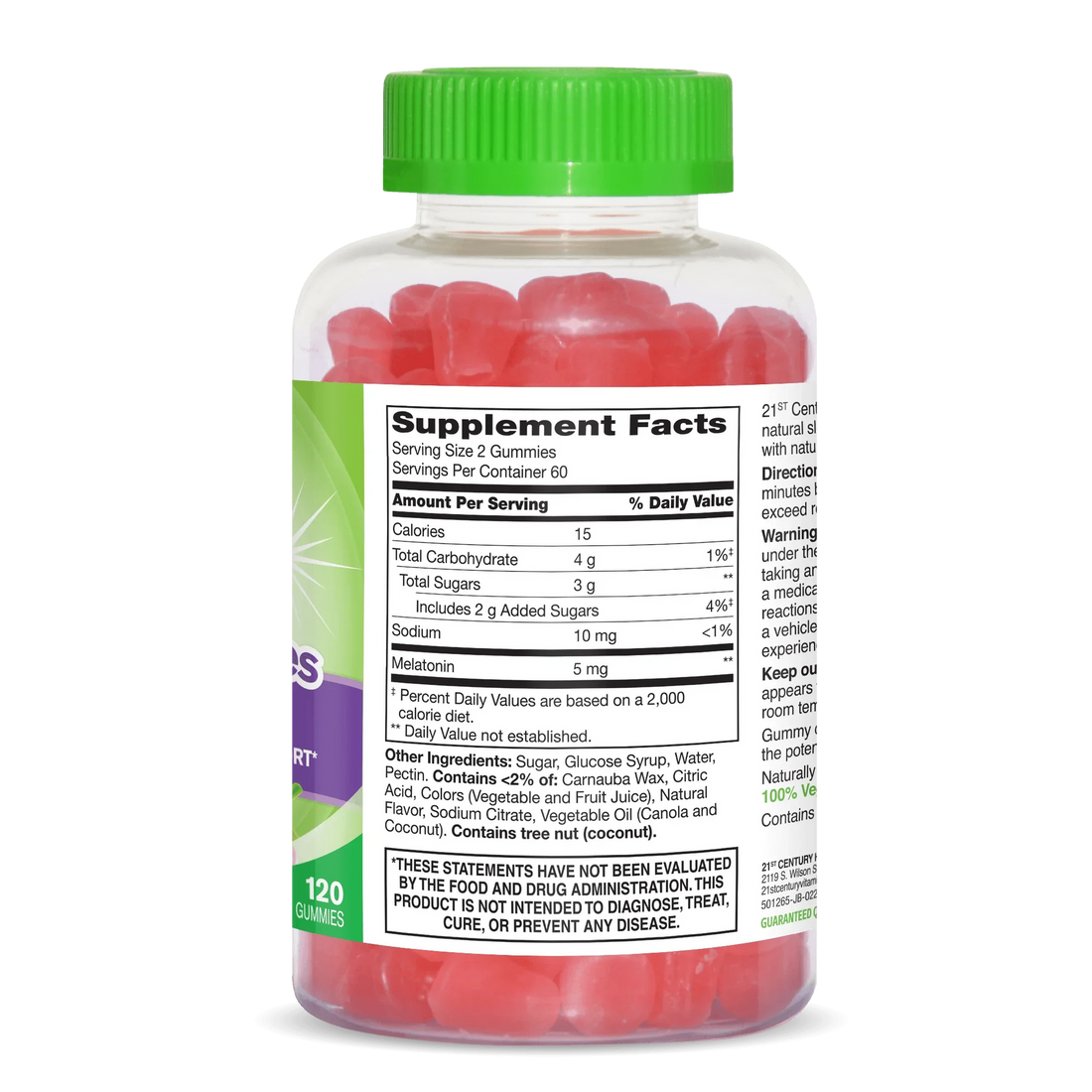 VitaJoy Melatonin 5mg Gummies -120pcs