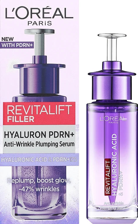 Revitalift Filler Hyaluronic PDRN+ Anti-Wrinkle Plumping Serum -30ml