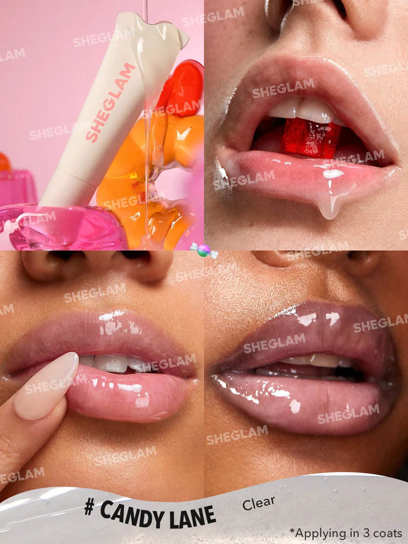 Crystal Glaze Moisturizing Lip Care Set -4pcs