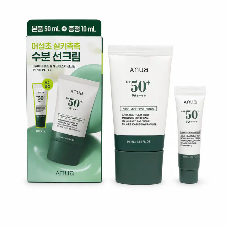 Heartleaf Silky Moisture Sun Cream SPF50+ -50ml