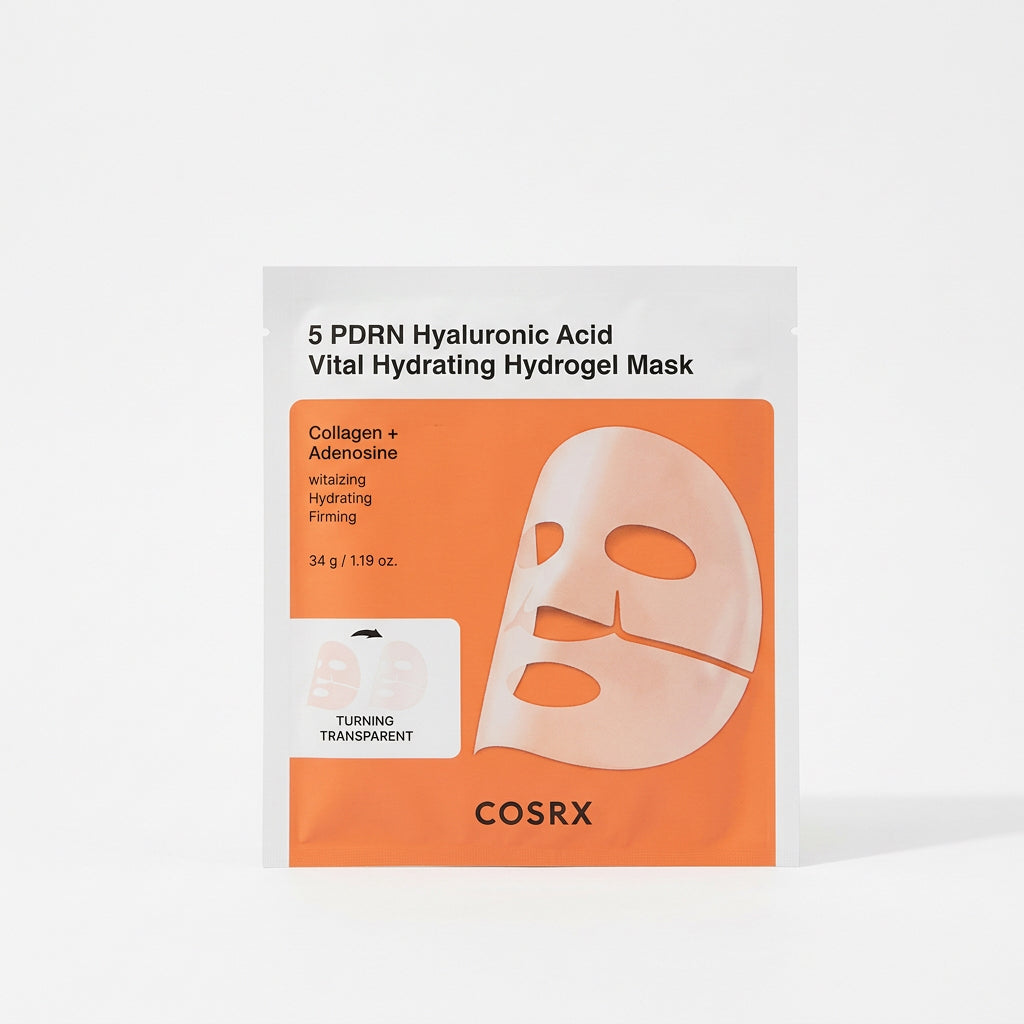5 PDRN Hyaluronic Acid Vital Hydrating Hydrogel Mask -1pc