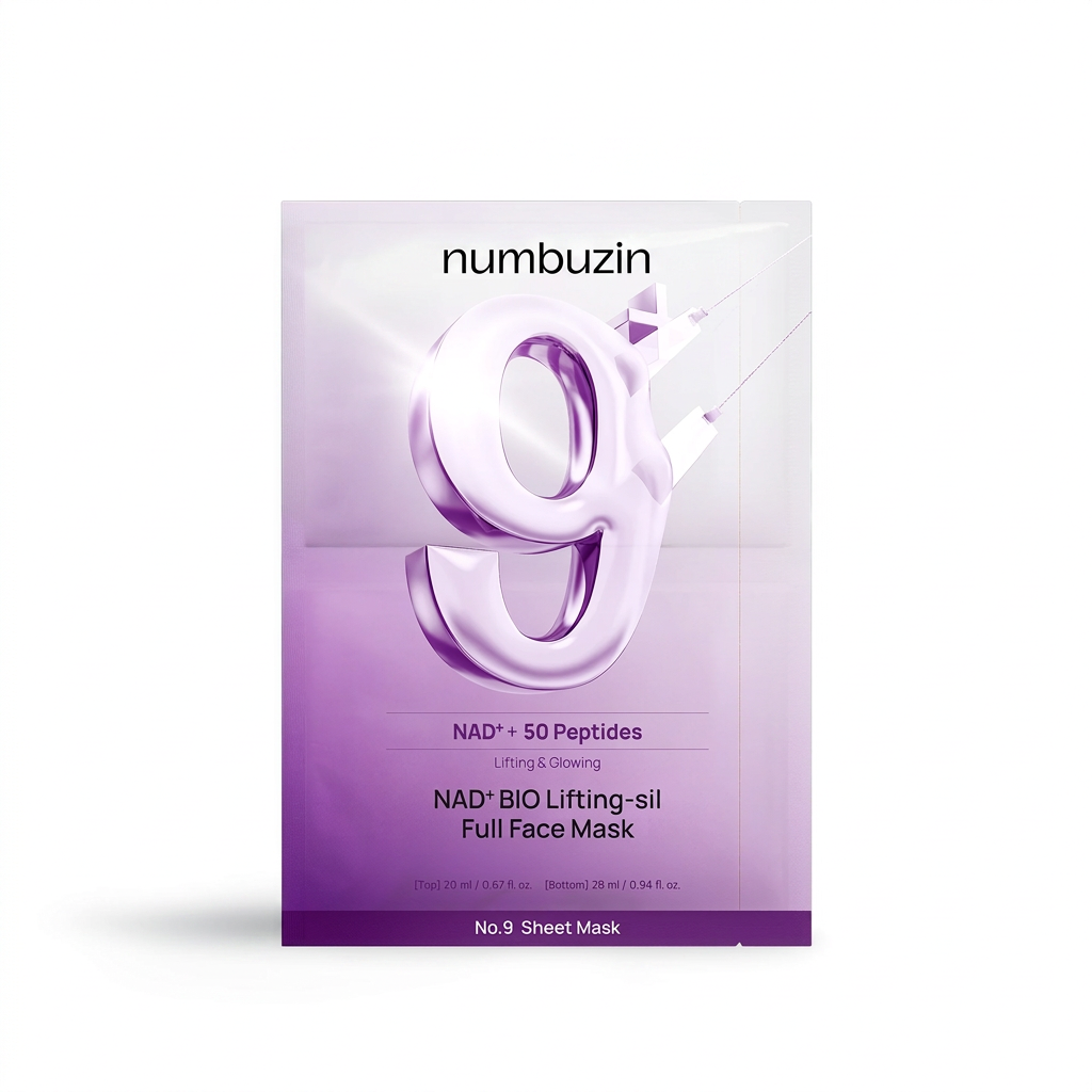 No.9 NAD+ BIO Lifting-sil Full Face Mask -1pc