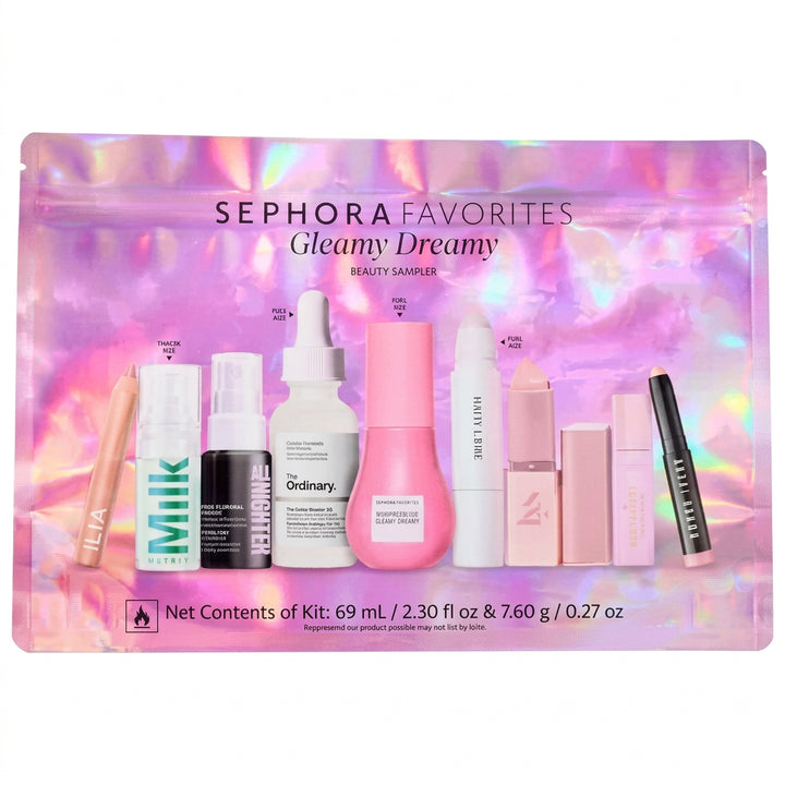 Beauty Essentials Makeup & Skincare Set -10pcs