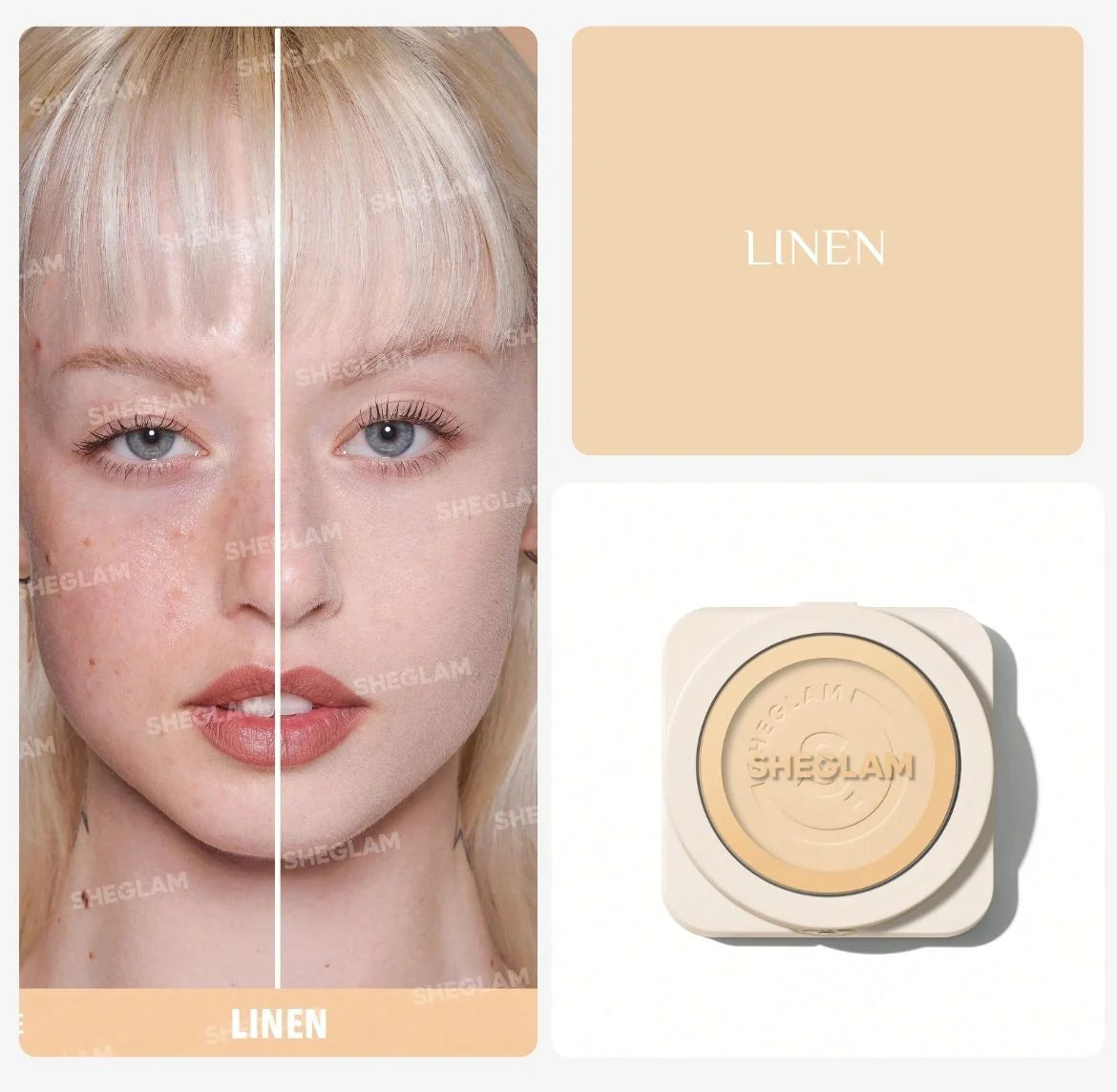 Skin Focus High Coverage Powder Foundation -11g