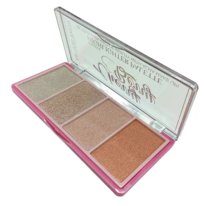 Mega Glow Highlighter Palette -4pcs