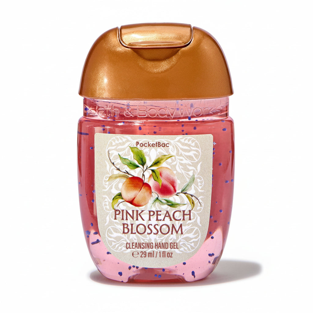 Pink Peach Blossom PocketBac Cleansing Hand Gel -29ml