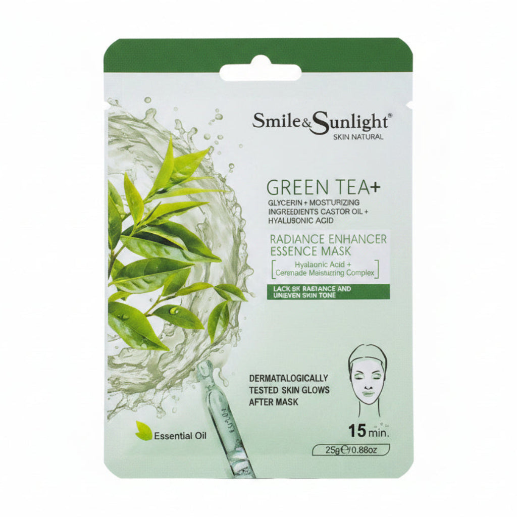 Green Tea+ Radiance Enhancer Essence Mask - 25ml