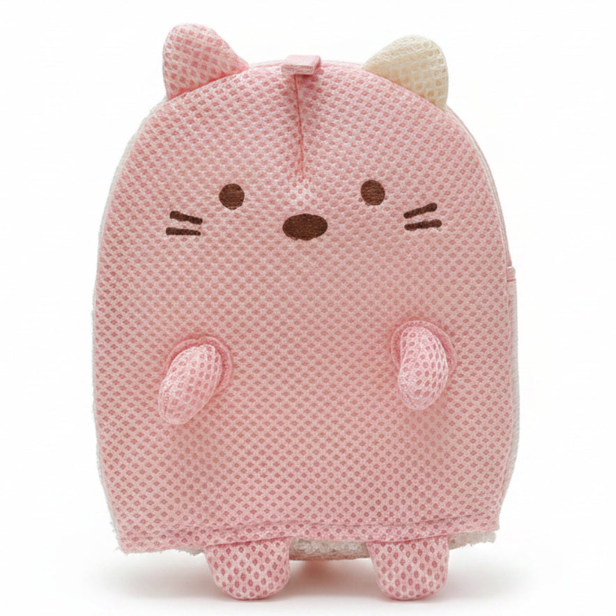 Kids Bath Mitt Cat -1pc