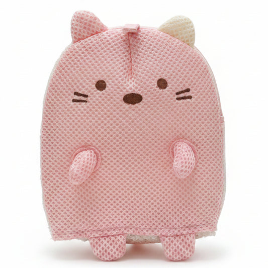 Kids Bath Mitt Cat -1pc