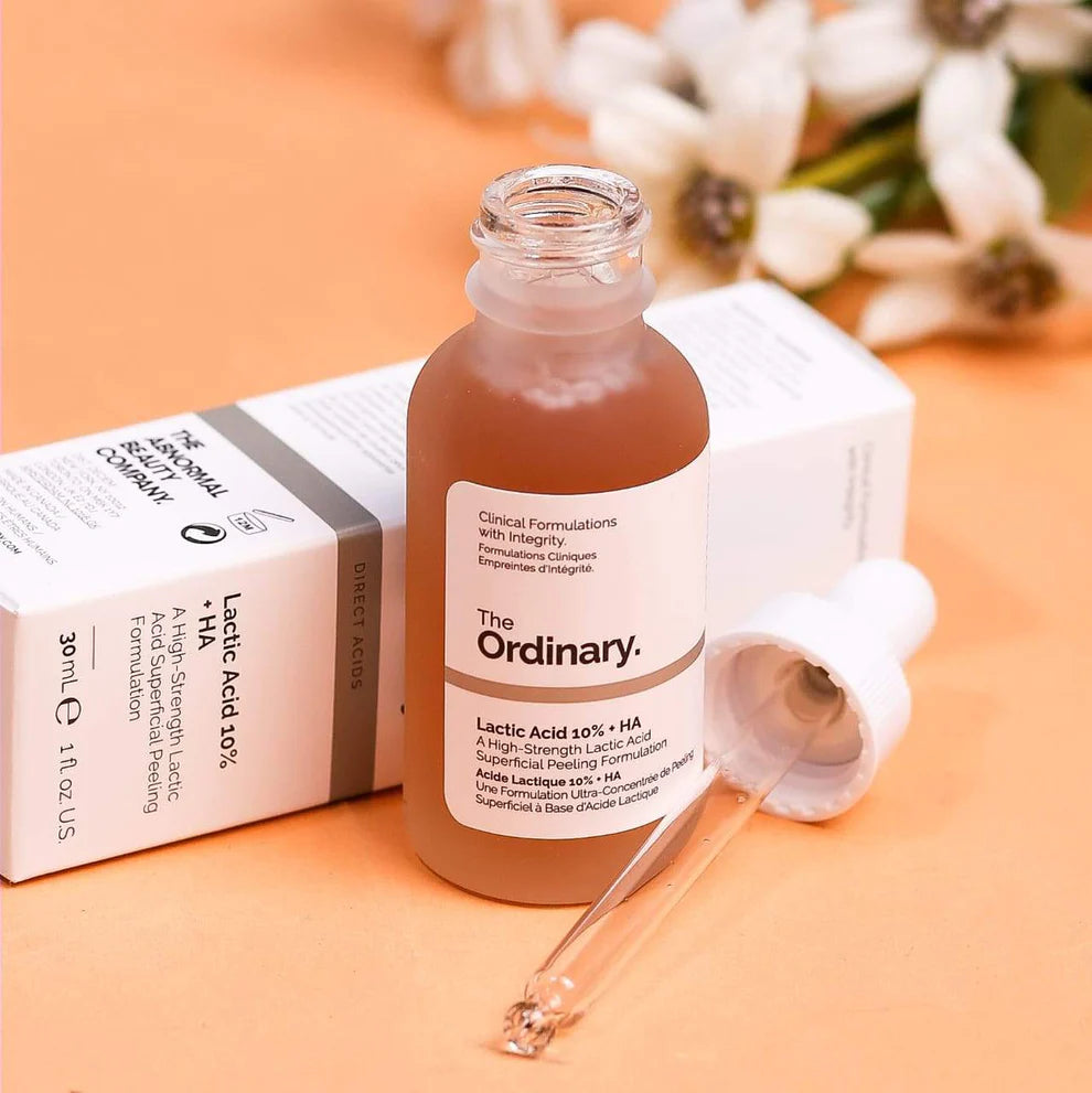 Lactic Acid 10% + HA Exfoliating Serum - 30ml