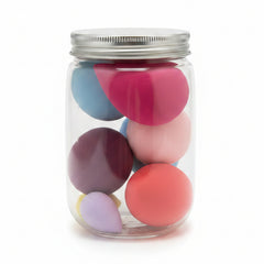 Makeup Sponge Set in Jar -6pcs