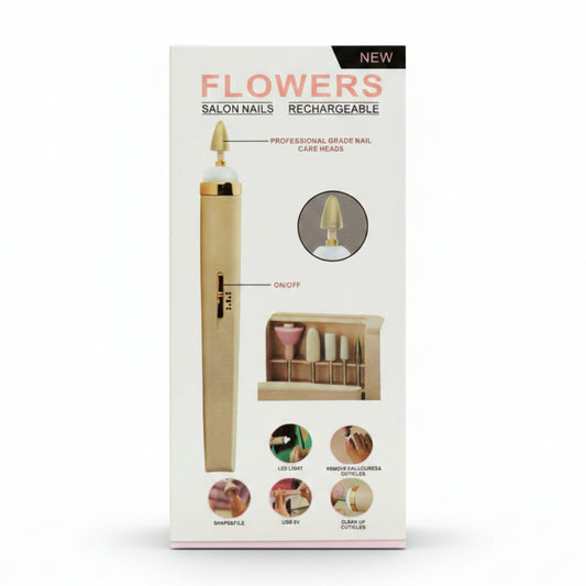Rechargeable Nail Drill with Light -1pc