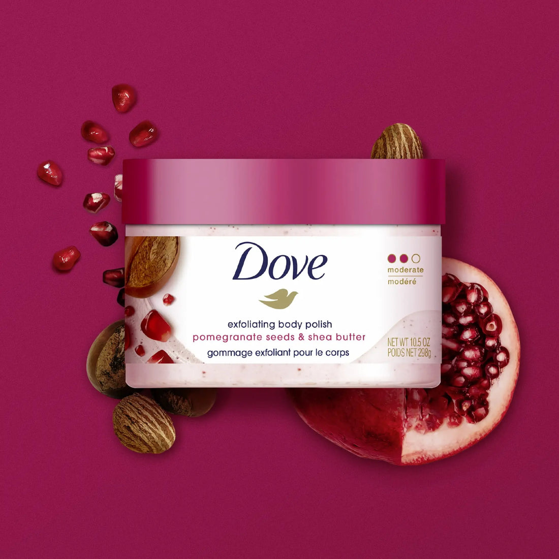 Pomegranate Seed Extract Body Scrub - 298g