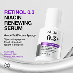 Nano Retinol 0.3% + Niacin Renewing Serum - 30ml