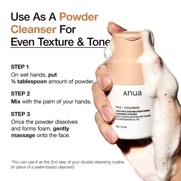 Rice Enzyme Brightening Cleansing Powder - 40g
