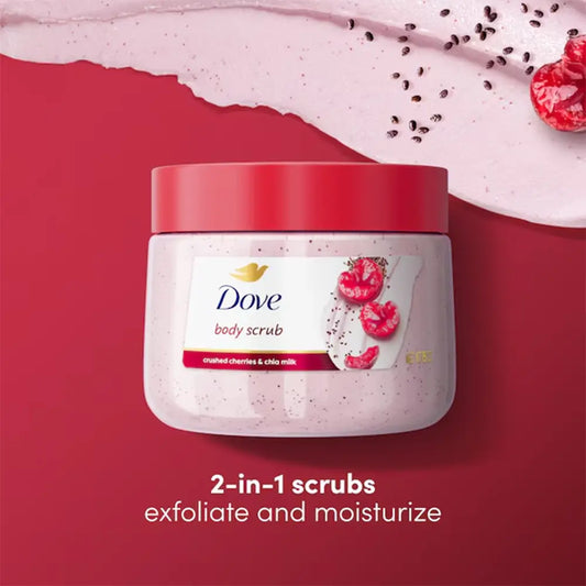 crushed Cherries & Chia Milk Body Scrub - 425g