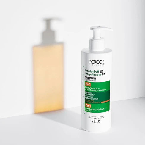 Dercos Anti-Dandruff DS 2-in-1 Conditioning Shampoo -390ml