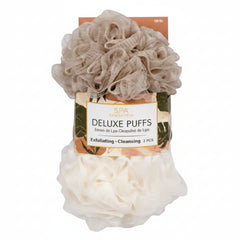 Deluxe Shower Puffs - 2pcs