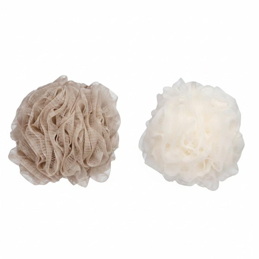 Deluxe Shower Puffs - 2pcs