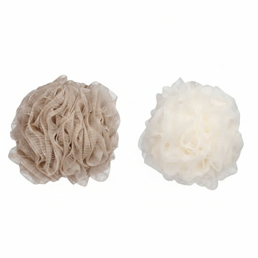 Deluxe Shower Puffs - 2pcs
