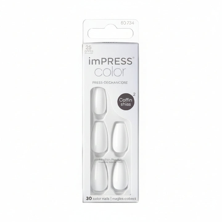 Color Press-On Nails -30pcs
