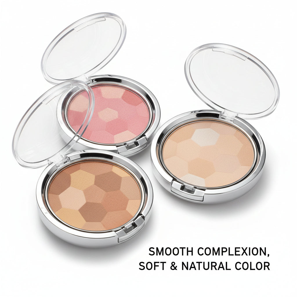 Powder Palette Multi-Colored Bronzer Face Powder -9g