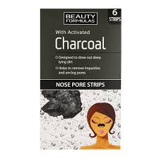 Activated Charcoal Nose Pore Strips -6pcs