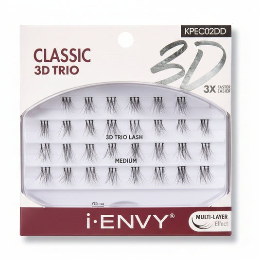 3D Trio Classic Lash Medium Natural Fluffy Effect -3pcs