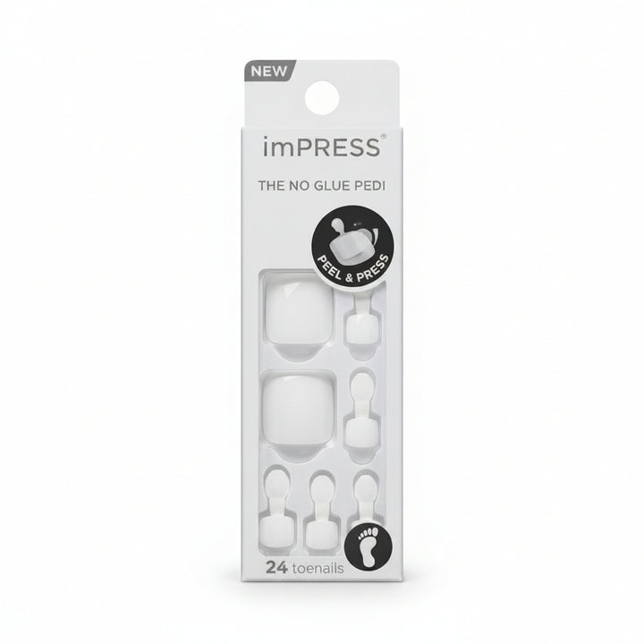 imPRESS Press-On Pedicure Nails -24pcs