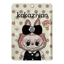 Cartoon Girl Sheet Mask - 1 Piece