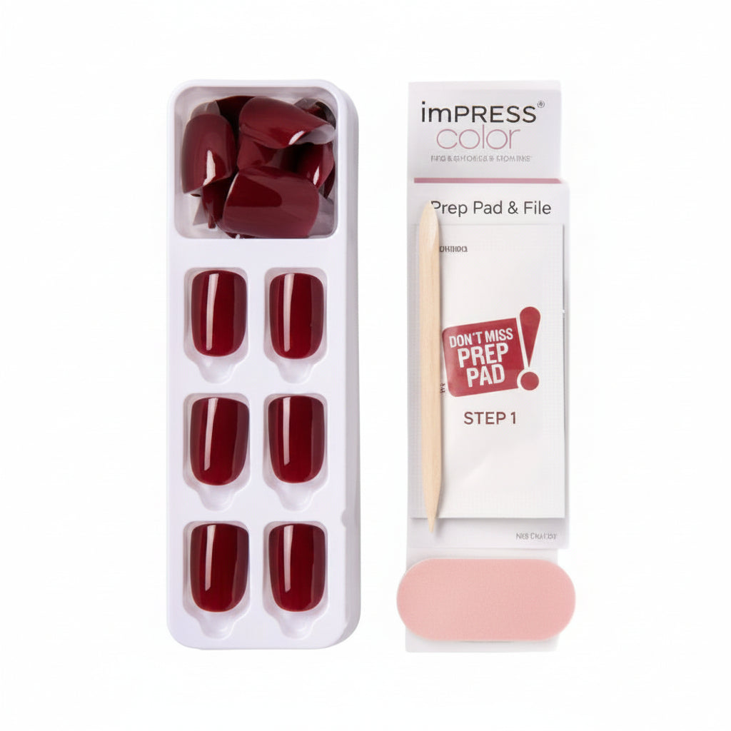 Color Press-On Nails -30pcs
