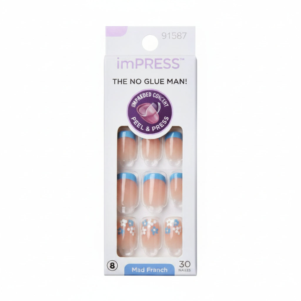 No Glue Mani Press-On Nails -30pcs