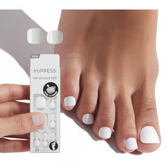 imPRESS Press-On Pedicure Nails -24pcs