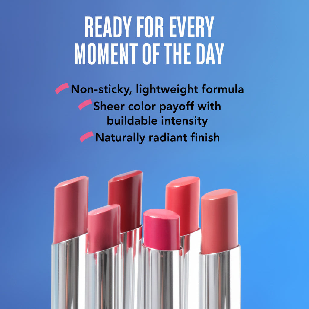 Flormar Sheer Up Lipstick 3g – صورة 2