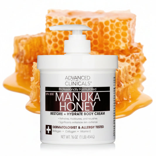 Manuka Honey Body Cream -454g