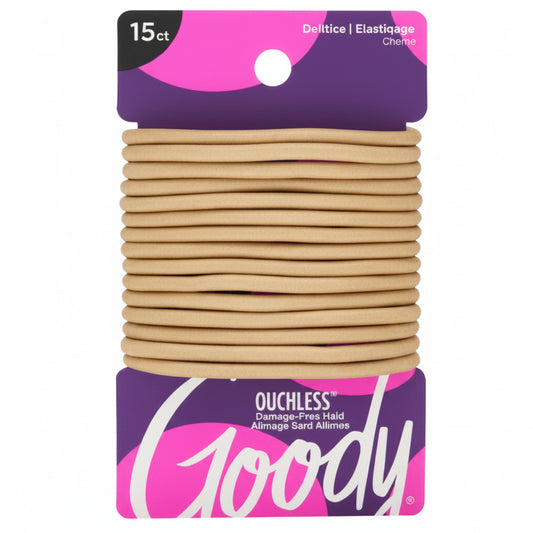 Ouchless Hair Elastics -15pcs